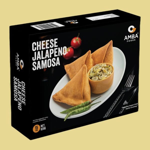 Cheesy Jalepeno Samosa